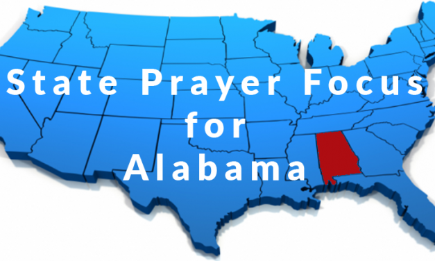 State Prayer Focus For Alabama