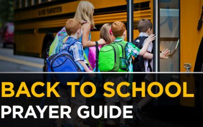 Back To School Prayer Guide