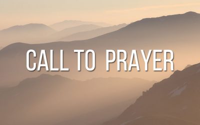 National Call to Prayer August 8th through the 10th