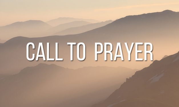 National Call to Prayer August 8th through the 10th